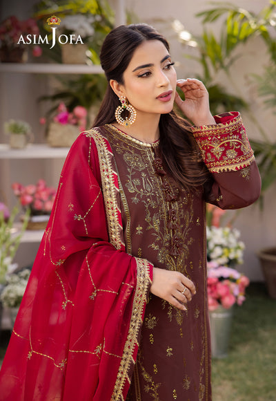 Asim Jofa | Dhanak Rang Collection | AJCF-27 - by - Libasekhas UK - Registered Vendor of : Asim Jofa - 100% Original Designer Dresss