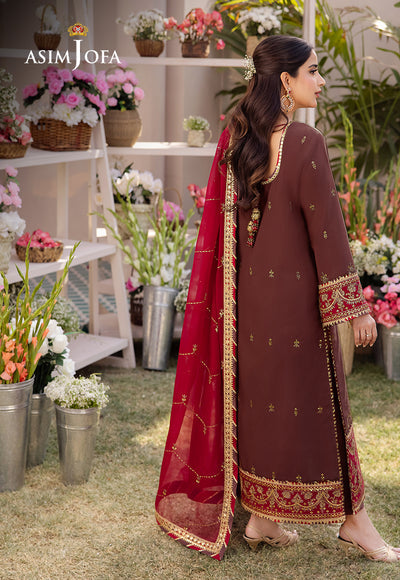 Asim Jofa | Dhanak Rang Collection | AJCF-27 - by - Libasekhas UK - Registered Vendor of : Asim Jofa - 100% Original Designer Dresss