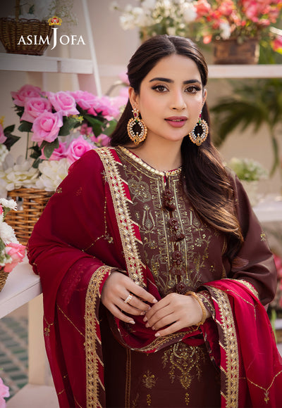 Asim Jofa | Dhanak Rang Collection | AJCF-27 - by - Libasekhas UK - Registered Vendor of : Asim Jofa - 100% Original Designer Dresss