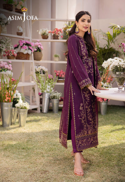 Asim Jofa | Dhanak Rang Collection | AJCF-22 - by - Libasekhas UK - Registered Vendor of : Asim Jofa - 100% Original Designer Dresss