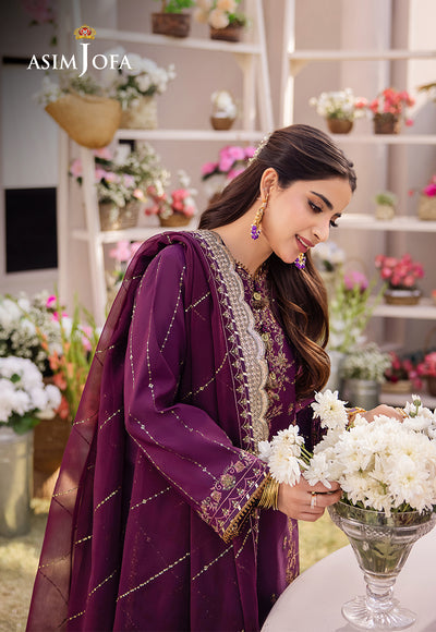 Asim Jofa | Dhanak Rang Collection | AJCF-22 - by - Libasekhas UK - Registered Vendor of : Asim Jofa - 100% Original Designer Dresss