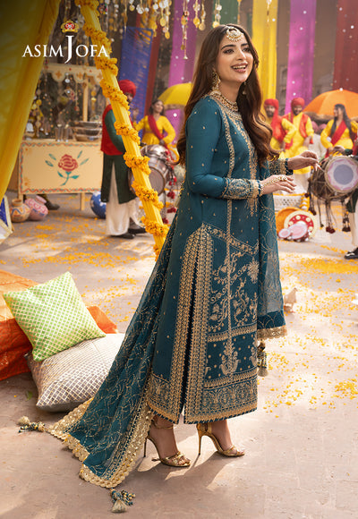 Asim Jofa | Chamak Damak Festive 24 | AJCD-07 - by - Libasekhas UK - Registered Vendor of : Asim Jofa - 100% Original Designer Dresss