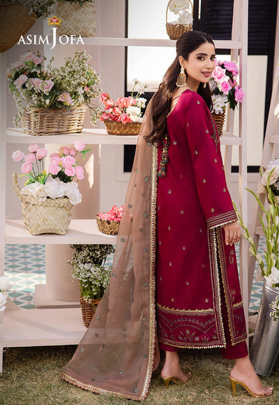 Asim Jofa | Dhanak Rang Collection | AJCF-20 - by - Libasekhas UK - Registered Vendor of : Asim Jofa - 100% Original Designer Dresss