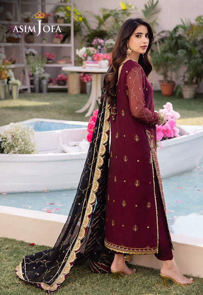 Asim Jofa | Dhanak Rang Collection | AJCF-18 - by - Libasekhas UK - Registered Vendor of : Asim Jofa - 100% Original Designer Dresss