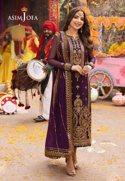 Asim Jofa | Chamak Damak Festive 24 | AJCD-17 - by - Libasekhas UK - Registered Vendor of : Asim Jofa - 100% Original Designer Dresss