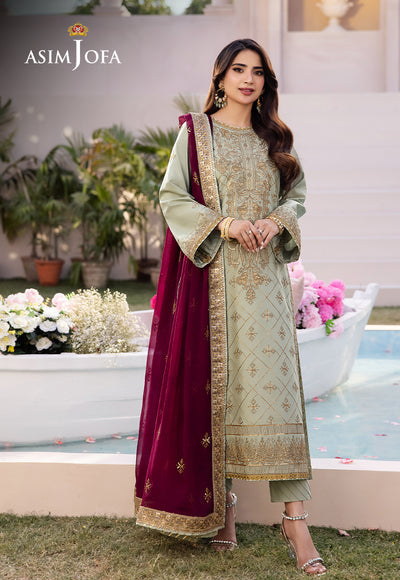 Asim Jofa | Dhanak Rang Collection | AJCF-06 - by - Libasekhas UK - Registered Vendor of : Asim Jofa - 100% Original Designer Dresss