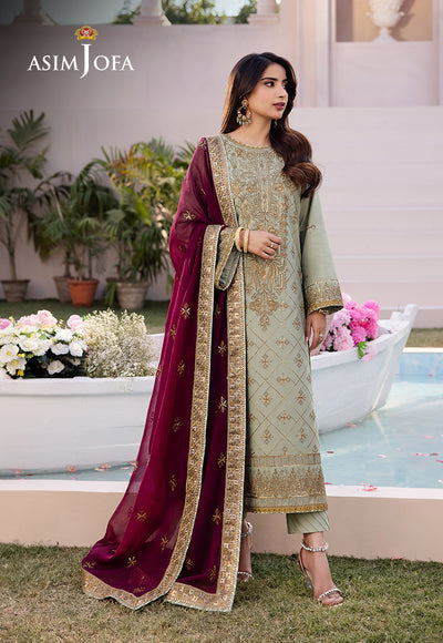 Asim Jofa | Dhanak Rang Collection | AJCF-06 - by - Libasekhas UK - Registered Vendor of : Asim Jofa - 100% Original Designer Dresss