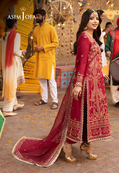 Asim Jofa | Chamak Damak Festive 24 | AJCD-25 - by - Libasekhas UK - Registered Vendor of : Asim Jofa - 100% Original Designer Dresss