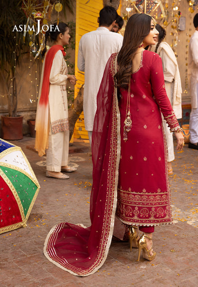 Asim Jofa | Chamak Damak Festive 24 | AJCD-25 - by - Libasekhas UK - Registered Vendor of : Asim Jofa - 100% Original Designer Dresss