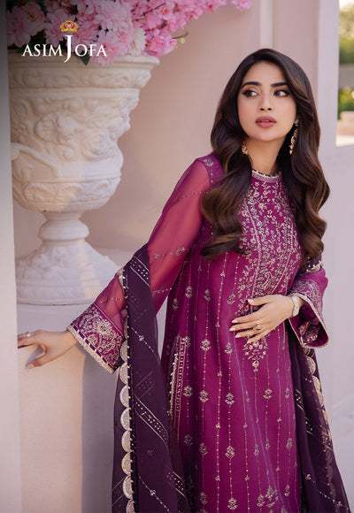 Asim Jofa | Dhanak Rang Collection | AJCF-19 - by - Libasekhas UK - Registered Vendor of : Asim Jofa - 100% Original Designer Dresss