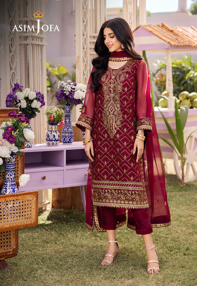Asim Jofa | Dhanak Rang Collection | AJCF-01 - by - Libasekhas UK - Registered Vendor of : asim - 100% Original Designer Dresss