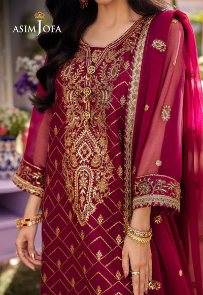 Asim Jofa | Dhanak Rang Collection | AJCF-01 - by - Libasekhas UK - Registered Vendor of : asim - 100% Original Designer Dresss