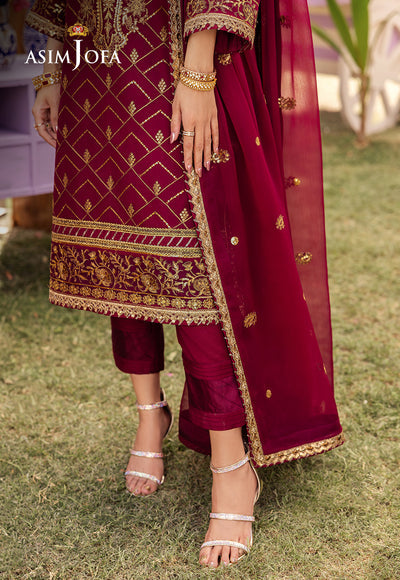 Asim Jofa | Dhanak Rang Collection | AJCF-01 - by - Libasekhas UK - Registered Vendor of : asim - 100% Original Designer Dresss