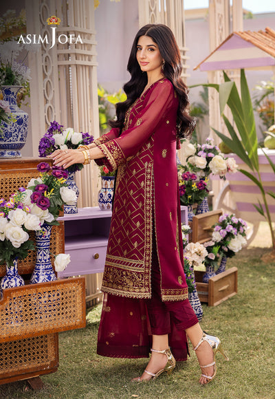 Asim Jofa | Dhanak Rang Collection | AJCF-01 - by - Libasekhas UK - Registered Vendor of : asim - 100% Original Designer Dresss