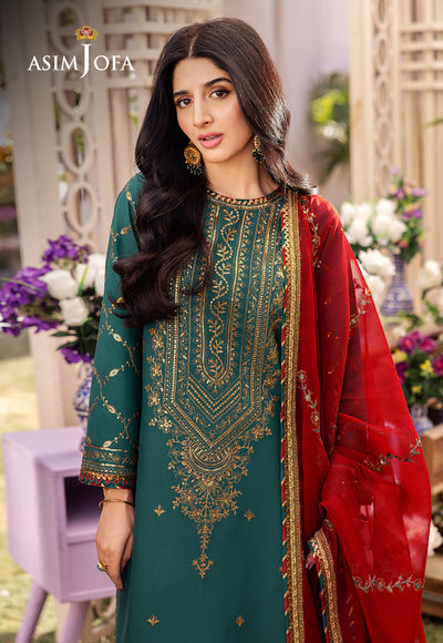 Asim Jofa | Dhanak Rang Collection | AJCF-23 - by - Libasekhas UK - Registered Vendor of : Asim Jofa - 100% Original Designer Dresss