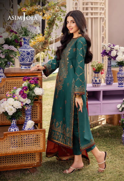 Asim Jofa | Dhanak Rang Collection | AJCF-23 - by - Libasekhas UK - Registered Vendor of : Asim Jofa - 100% Original Designer Dresss