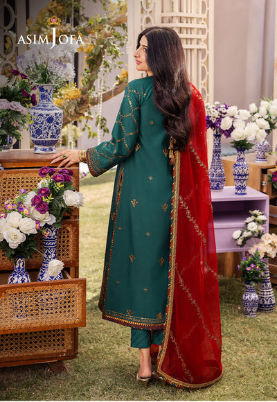 Asim Jofa | Dhanak Rang Collection | AJCF-23 - by - Libasekhas UK - Registered Vendor of : Asim Jofa - 100% Original Designer Dresss