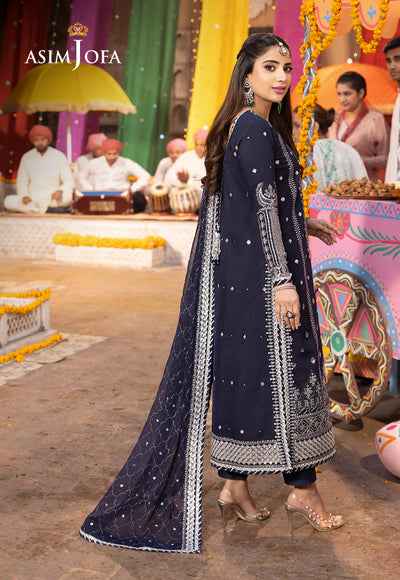 Asim Jofa | Chamak Damak Festive 24 | AJCD-24 - by - Libasekhas UK - Registered Vendor of : Asim Jofa - 100% Original Designer Dresss