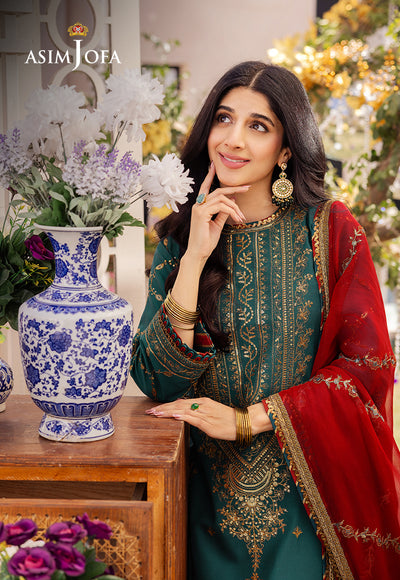 Asim Jofa | Dhanak Rang Collection | AJCF-23 - by - Libasekhas UK - Registered Vendor of : Asim Jofa - 100% Original Designer Dresss