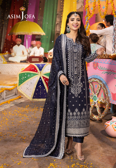 Asim Jofa | Chamak Damak Festive 24 | AJCD-24 - by - Libasekhas UK - Registered Vendor of : Asim Jofa - 100% Original Designer Dresss