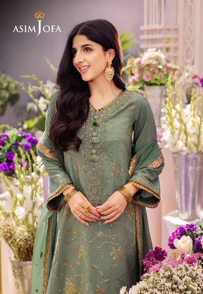 Asim Jofa | Dhanak Rang Collection | AJCF-15 - by - Libasekhas UK - Registered Vendor of : Asim Jofa - 100% Original Designer Dresss