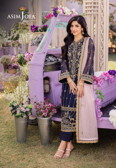 Asim Jofa | Dhanak Rang Collection | AJCF-09 - by - Libasekhas UK - Registered Vendor of : Asim Jofa - 100% Original Designer Dresss