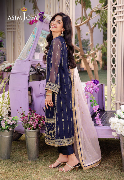 Asim Jofa | Dhanak Rang Collection | AJCF-09 - by - Libasekhas UK - Registered Vendor of : Asim Jofa - 100% Original Designer Dresss