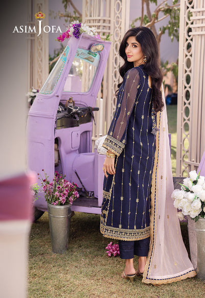 Asim Jofa | Dhanak Rang Collection | AJCF-09 - by - Libasekhas UK - Registered Vendor of : Asim Jofa - 100% Original Designer Dresss