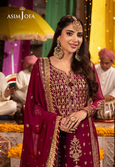 Asim Jofa | Chamak Damak Festive 24 | AJCD-12 - by - Libasekhas UK - Registered Vendor of : Asim Jofa - 100% Original Designer Dresss