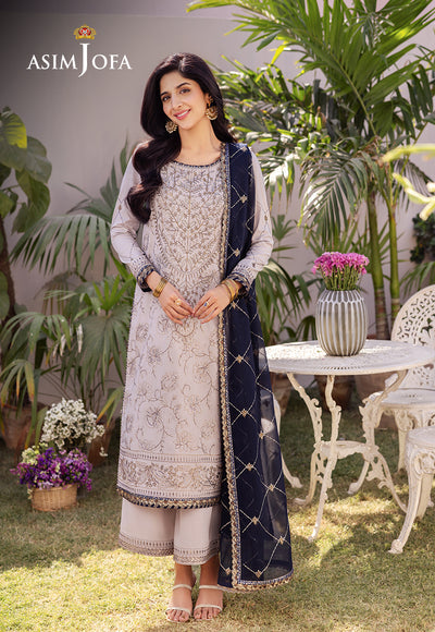 Asim Jofa | Dhanak Rang Collection | AJCF-13 - by - Libasekhas UK - Registered Vendor of : Asim Jofa - 100% Original Designer Dresss