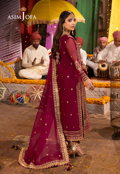 Asim Jofa | Chamak Damak Festive 24 | AJCD-12 - by - Libasekhas UK - Registered Vendor of : Asim Jofa - 100% Original Designer Dresss