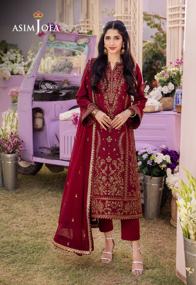 Asim Jofa | Dhanak Rang Collection | AJCF-28 - by - Libasekhas UK - Registered Vendor of : Asim Jofa - 100% Original Designer Dresss