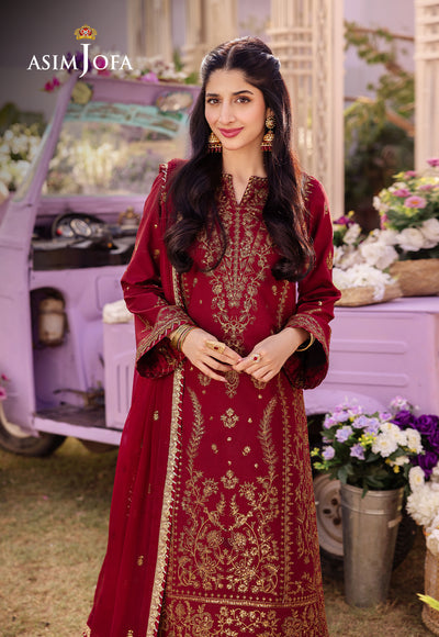 Asim Jofa | Dhanak Rang Collection | AJCF-28 - by - Libasekhas UK - Registered Vendor of : Asim Jofa - 100% Original Designer Dresss