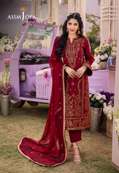Asim Jofa | Dhanak Rang Collection | AJCF-28 - by - Libasekhas UK - Registered Vendor of : Asim Jofa - 100% Original Designer Dresss
