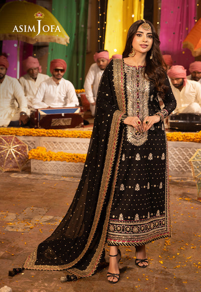 Asim Jofa | Chamak Damak Festive 24 | AJCD-02 - by - Libasekhas UK - Registered Vendor of : Asim Jofa - 100% Original Designer Dresss