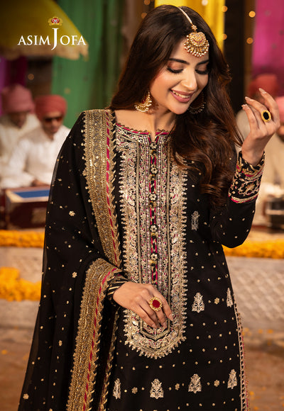 Asim Jofa | Chamak Damak Festive 24 | AJCD-02 - by - Libasekhas UK - Registered Vendor of : Asim Jofa - 100% Original Designer Dresss