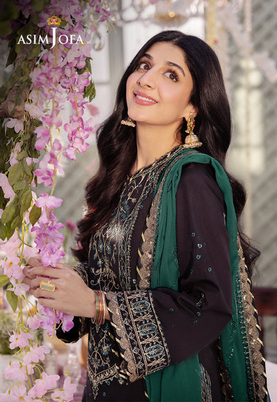 Asim Jofa | Dhanak Rang Collection | AJCF-21 - by - Libasekhas UK - Registered Vendor of : Asim Jofa - 100% Original Designer Dresss