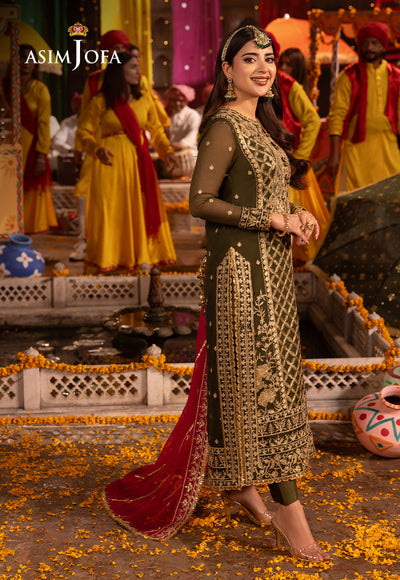 Asim Jofa | Chamak Damak Festive 24 | AJCD-27 - by - Libasekhas UK - Registered Vendor of : Asim Jofa - 100% Original Designer Dresss