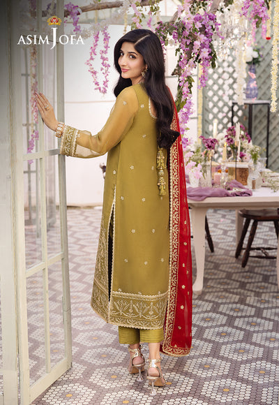 Asim Jofa | Dhanak Rang Collection | AJCF-26 - by - Libasekhas UK - Registered Vendor of : Asim Jofa - 100% Original Designer Dresss