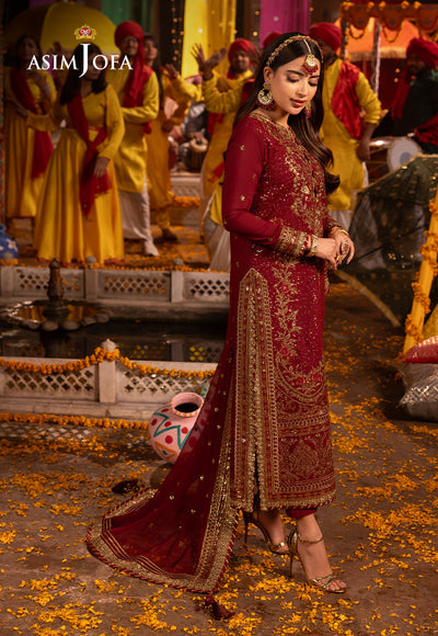Asim Jofa | Chamak Damak Festive 24 | AJCD-04 - by - Libasekhas UK - Registered Vendor of : Asim Jofa - 100% Original Designer Dresss