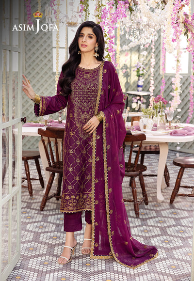 Asim Jofa | Dhanak Rang Collection | AJCF-07 - by - Libasekhas UK - Registered Vendor of : Asim Jofa - 100% Original Designer Dresss
