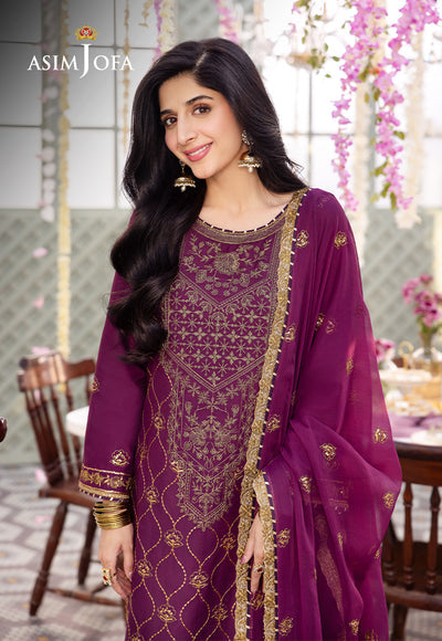 Asim Jofa | Dhanak Rang Collection | AJCF-07 - by - Libasekhas UK - Registered Vendor of : Asim Jofa - 100% Original Designer Dresss
