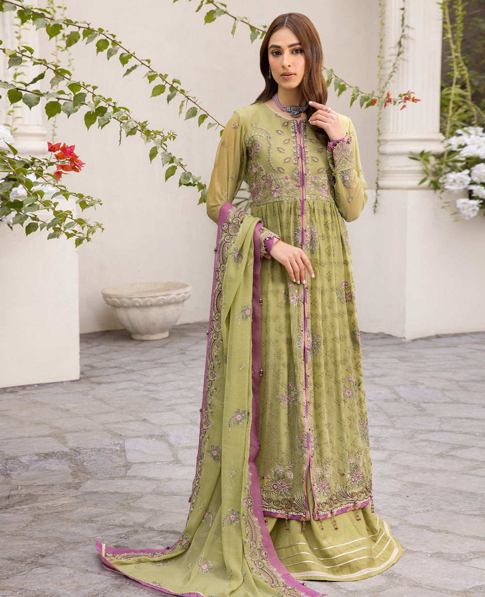 Xenia Formals | Raahi Luxury Formals | FUSEELAH - by - Libasekhas UK - Registered Vendor of : Xenia Formals - 100% Original Designer Dresss