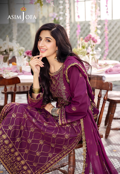 Asim Jofa | Dhanak Rang Collection | AJCF-07 - by - Libasekhas UK - Registered Vendor of : Asim Jofa - 100% Original Designer Dresss