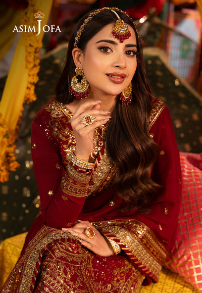 Asim Jofa | Chamak Damak Festive 24 | AJCD-04 - by - Libasekhas UK - Registered Vendor of : Asim Jofa - 100% Original Designer Dresss