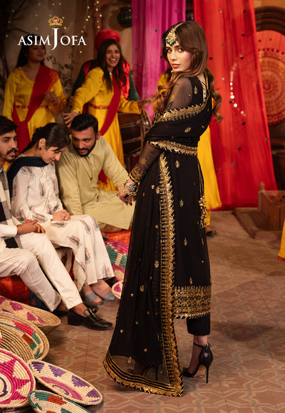 Asim Jofa | Chamak Damak Festive 24 | AJCD-19 - by - Libasekhas UK - Registered Vendor of : Asim Jofa - 100% Original Designer Dresss