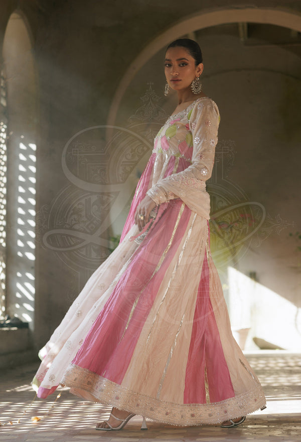 Layla Chatoor | Luxury Pret | Mahiraa Chikankari Peshwas - by Libasekhas UK - Registered Vendor of : Layla Chatoor - 100% Original Designer Dress
