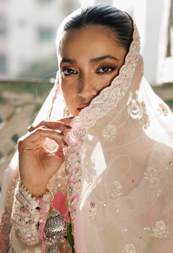 Layla Chatoor | Luxury Pret | Mahiraa Chikankari Peshwas - by Libasekhas UK - Registered Vendor of : Layla Chatoor - 100% Original Designer Dress