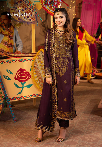 Asim Jofa | Chamak Damak Festive 24 | AJCD-23 - by - Libasekhas UK - Registered Vendor of : Asim Jofa - 100% Original Designer Dresss