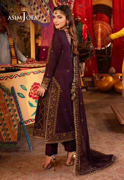 Asim Jofa | Chamak Damak Festive 24 | AJCD-23 - by - Libasekhas UK - Registered Vendor of : Asim Jofa - 100% Original Designer Dresss